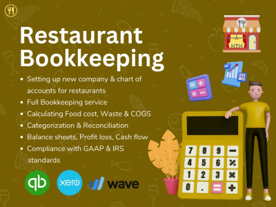 Restaurant Bookkeeping & Accounting Services | Hotels, Cafés, Bars, Resorts