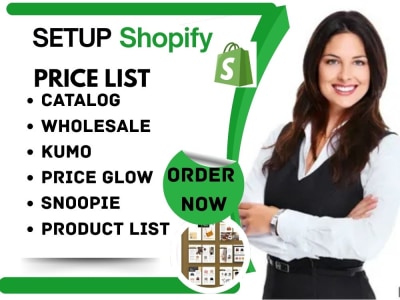 Shopify Set Up And Product Listing And Marketing