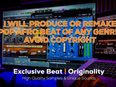 Pop, amapiano, afro beat of any genre avoid copyright