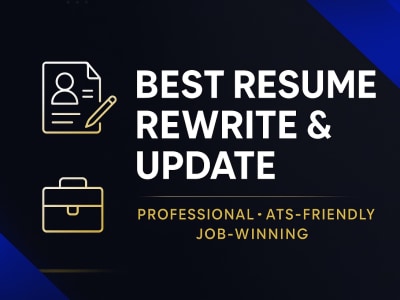 A well updated Resume that'll align with the general ATS & OCR.