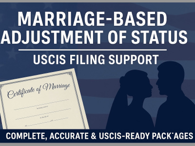 A Complete USCIS-Ready Marriage-Based Adjustment of Status Package