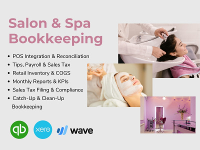 Salon & Spa Bookkeeping | Vagaro, Mindbody, Square to QuickBooks | Payroll