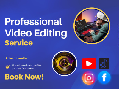 Services of a professional Video Editor | Tiktok video, YouTube video