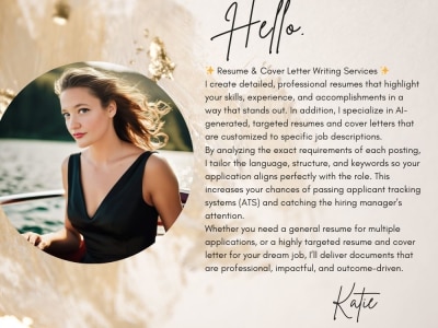 Cover Letter & Resume Writing
