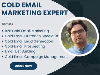 Cold Email Marketing Expert, B2B Cold Email Marketing, Cold Email outreach