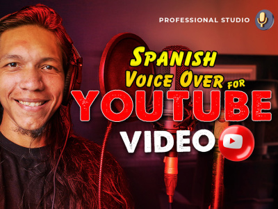 High-quality Latin American Spanish narration for YouTube