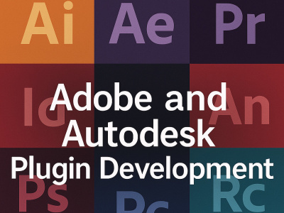 Plugin development for all Adobe and Autodesk applications