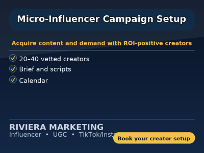 Set Up A ROI Positive Micro Influencer Campaign With Creators
