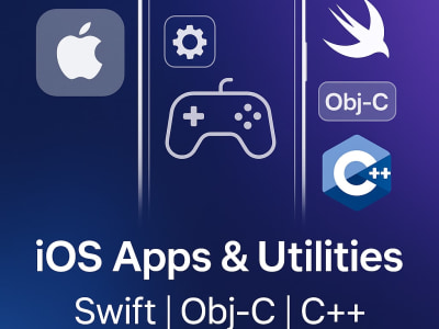 IOS Apps & System Utilities with Swift, Objective-C & C/C++ Integration