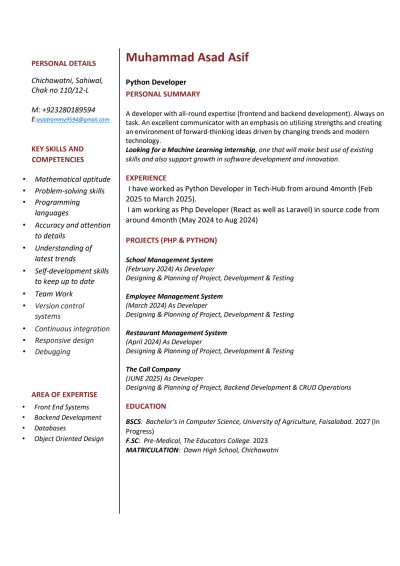 Book a Development & IT Consultation with Muhammad Asad A. | Upwork