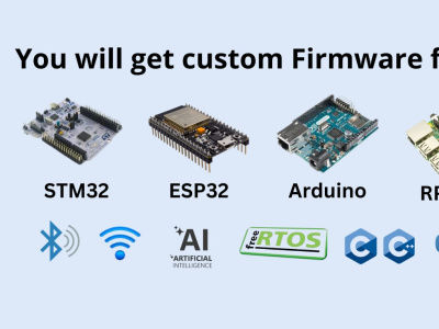 Embedded firmware, tested, optimized, and ready to flash