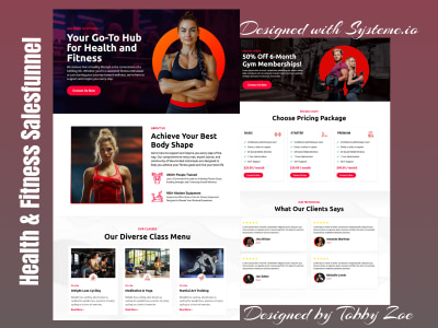 Build a high converting systeme.io salesfunnel and webinar funnel
