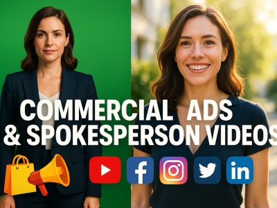 AI Video Podcast Animation | Spokesperson Video | Using Kling AI & Sora AI