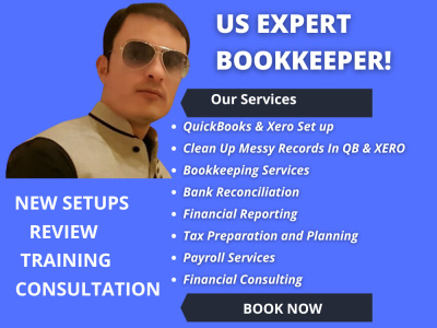 CPA Expert Bookkeeping |QuickBooks Online & Xero Setup, Cleanup, Training