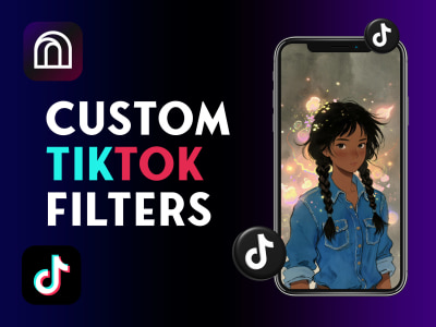 Custom Tiktok filter | AR Filter Design in Effect House