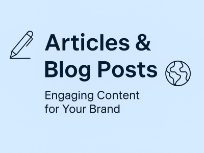 Creative Writing & Copywriting that Engages and Inspires Readers