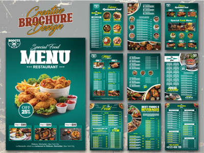 Menu Design for your Restaurants, Bars and Pubs