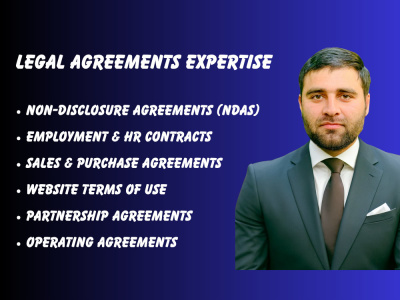 Customized legal contracts and agreements
