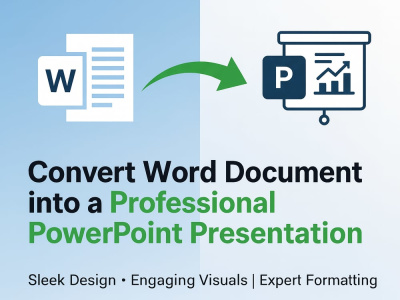 Convert Word Document into a Professional PowerPoint Presentation