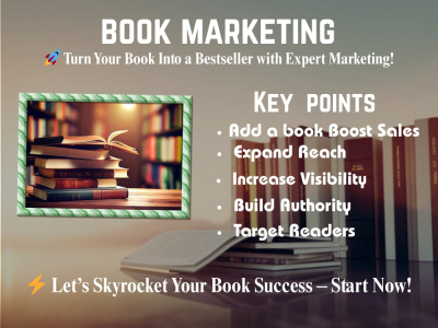 Professional Book Marketing to Boost Sales & Author Visibility