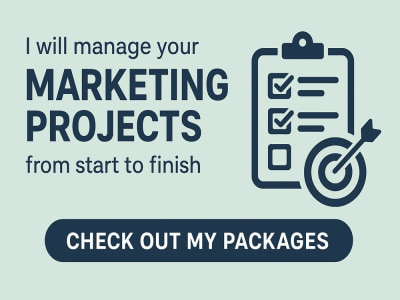 Marketing projects managed from start to finish