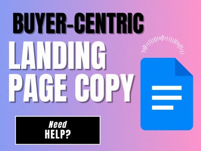 A High-Ticket Sales Page Copywriting, Sales Copy & Landing Page