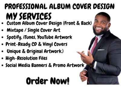 Album cover design album art animated album cover