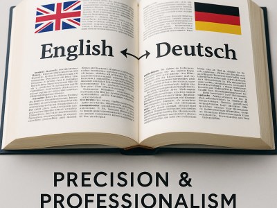 Get accurate and professional English to German translation
