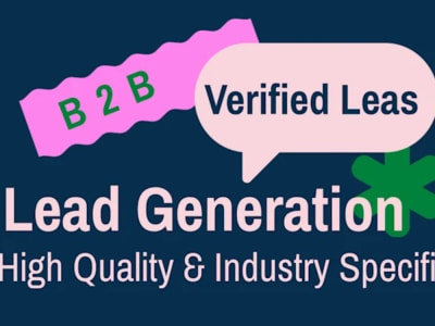 B2B Lead Generation, LinkedIn Prospect, & Email List Building (No Scraping)