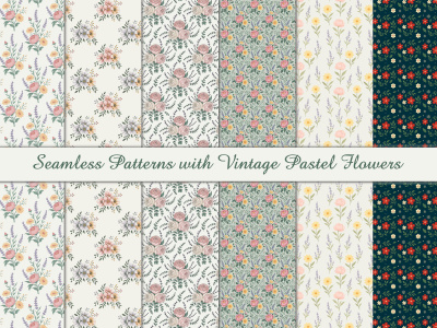 Custom Seamless Pattern Design for Printing and Web