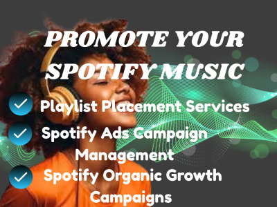 Promotion on your spotify music