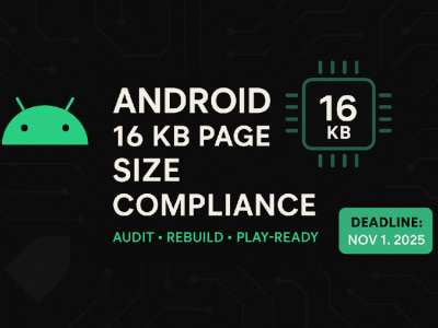 Android 16 KB Page Size Compliance (Deadline: Nov 1, 2025) Fixed
