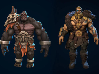 3D Game Characters | 3D Character Design | 3D Character Modeling