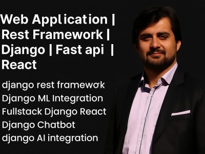 Web Application | Rest Framework| Django | Fast api | React | Upwork