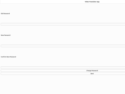 Desktop App to translate videos using OpenAI