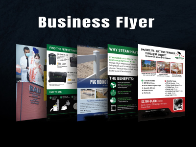 A Stunning, Professional Flyer Design for your Business within 24 Hours