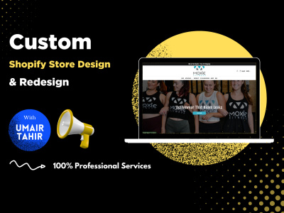 Custom Shopify Store Design & Redesign