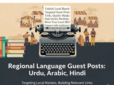 Guest Posting in Urdu / Hindi / Arabic and local language