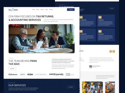 Professional Responsive Portfolio Website in WordPress - Wordpress Website