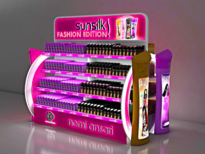 Retail Display & Gondola POSM Design | 3D Visual + Production-Ready Files”