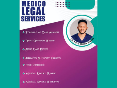 Detailed Expert Medical Input for Legal Documents Contracts, Negligence.