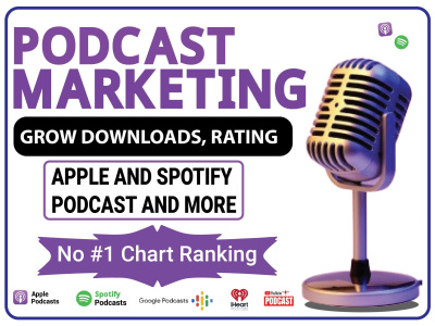 Podcast Marketing & Promotion: Boost Downloads & Ratings on Apple Spotify