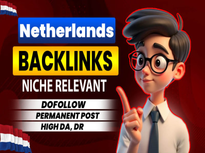 7 Dutch Backlinks Manually Built High Quality for SEO Rankings