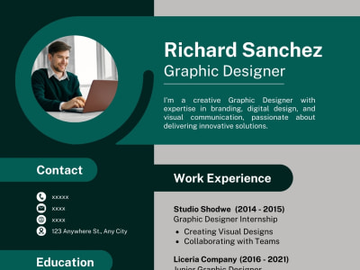 Eye-Catching Professional Resume Design & Modern CV Templates