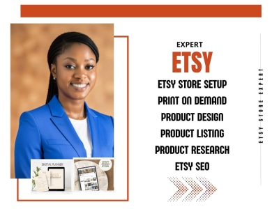 Etsy SEO, Etsy digital product store, Etsy listing, Etsy digital planner