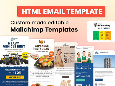 A responsive HTML email template for Klaviyo or Mailchimp
