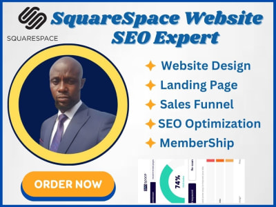 A Squarespace website, SquareSpace Designer, SquareSpace SEO, SquareSpace