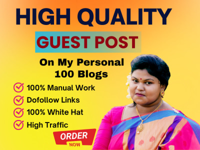 High-Quality Permanent Guest Post on My Personal Blog with Dofollow links