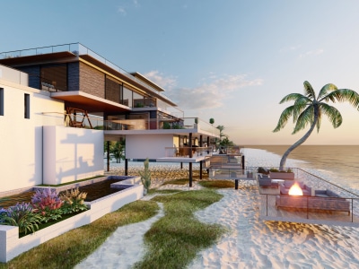 Landscape design and photorealistic 3D renders