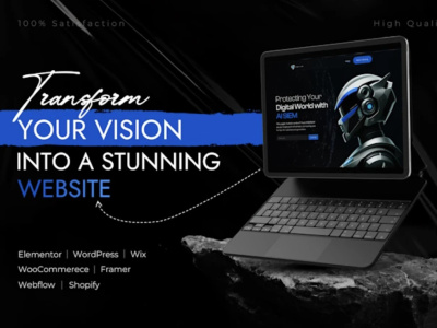 A professional, high-converting website tailored to your business goals.